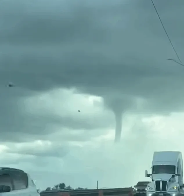 ¿Tornado en Leon Gto?