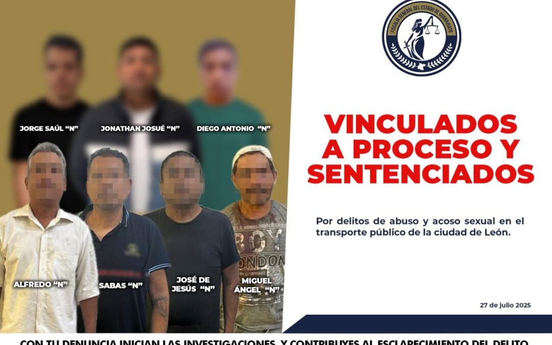 Detienen y judicializa a agresores sexuales en el transporte público de León