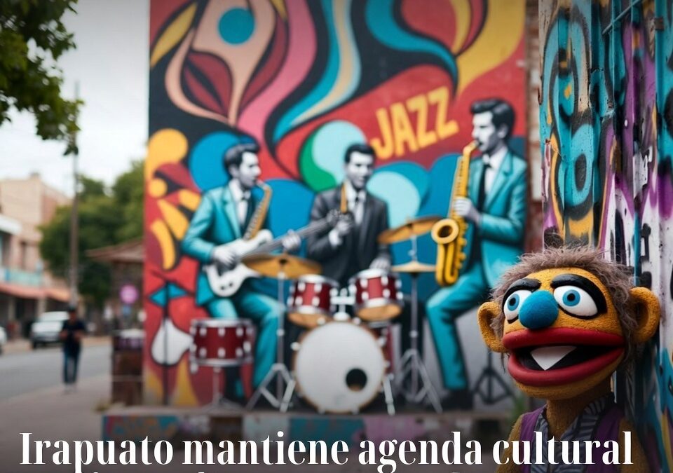 Irapuato mantiene agenda cultural con jazz, títeres y arte urbano en medio de la crisis de seguridad