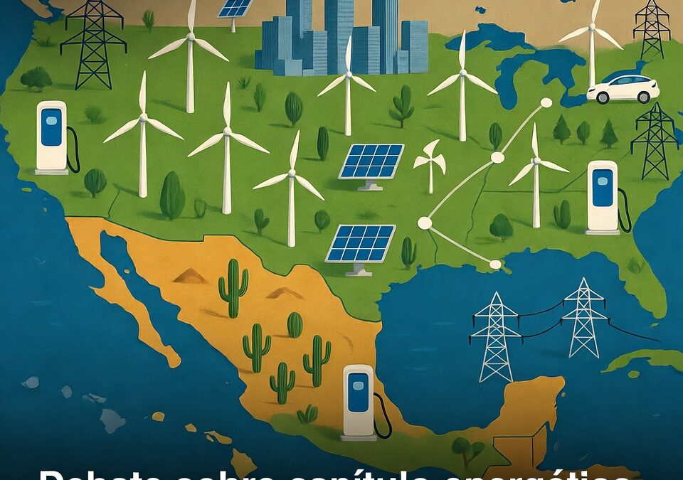 Debate sobre capítulo energético en el T-MEC y electromovilidad