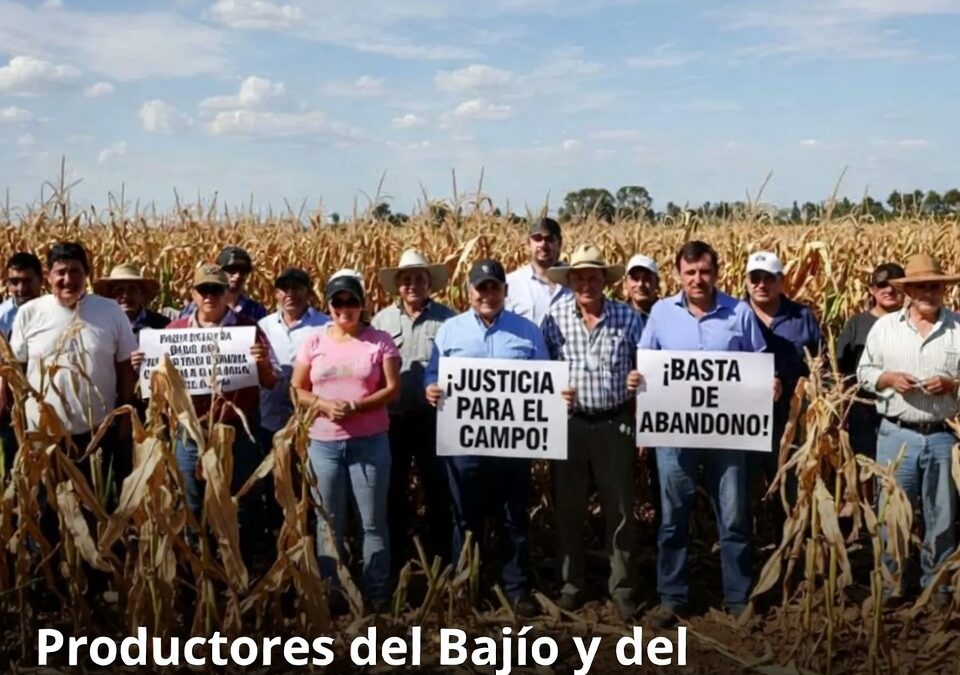 Productores del Bajío y del occidente se suman al paro para exigir mejor precio del maíz