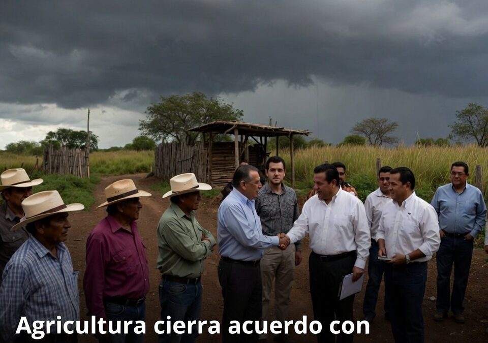 Agricultura cierra acuerdo con campesinos de Campeche en medio de la tormenta nacional