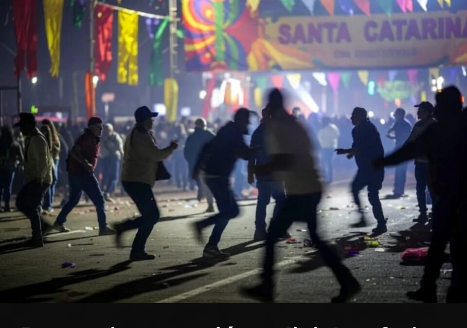 Denuncian agresión policial en feria de Santa Catarina, Guanajuato