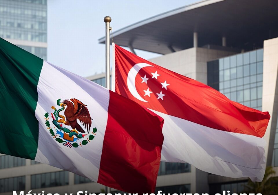 México y Singapur refuerzan alianza con nueva embajada e inversión