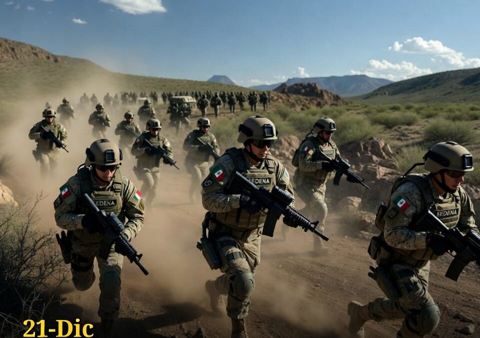Sedena refuerza presencia en Sinaloa con fuerzas especiales