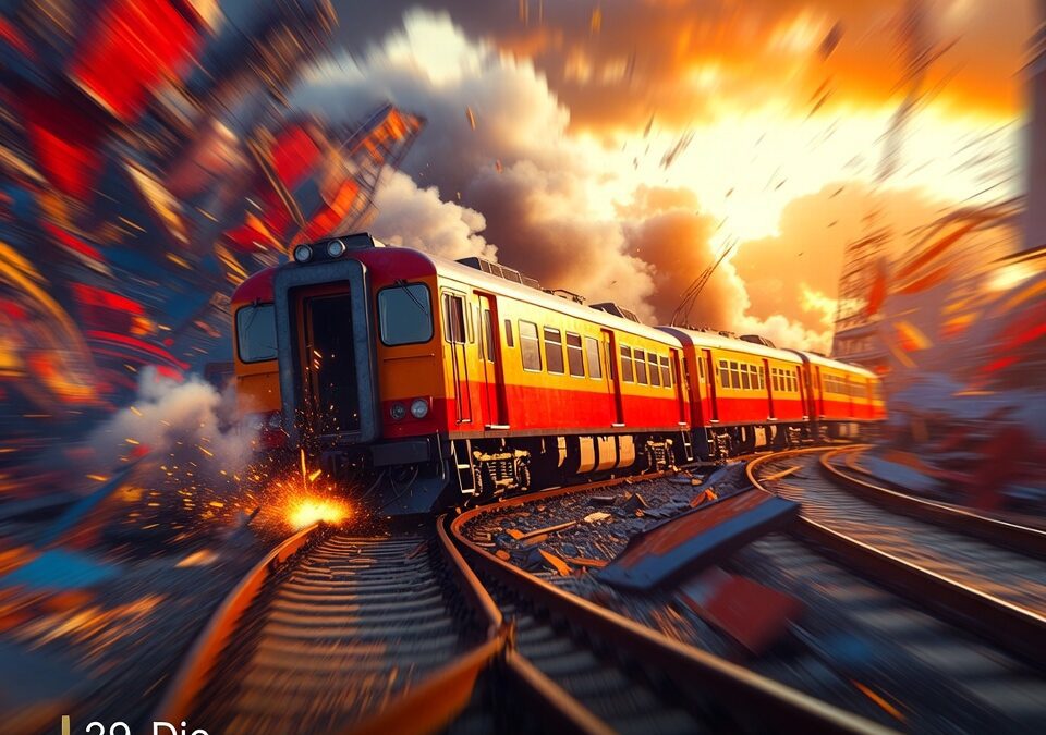 Accidente del Tren Interoceánico en Oaxaca deja lesionados