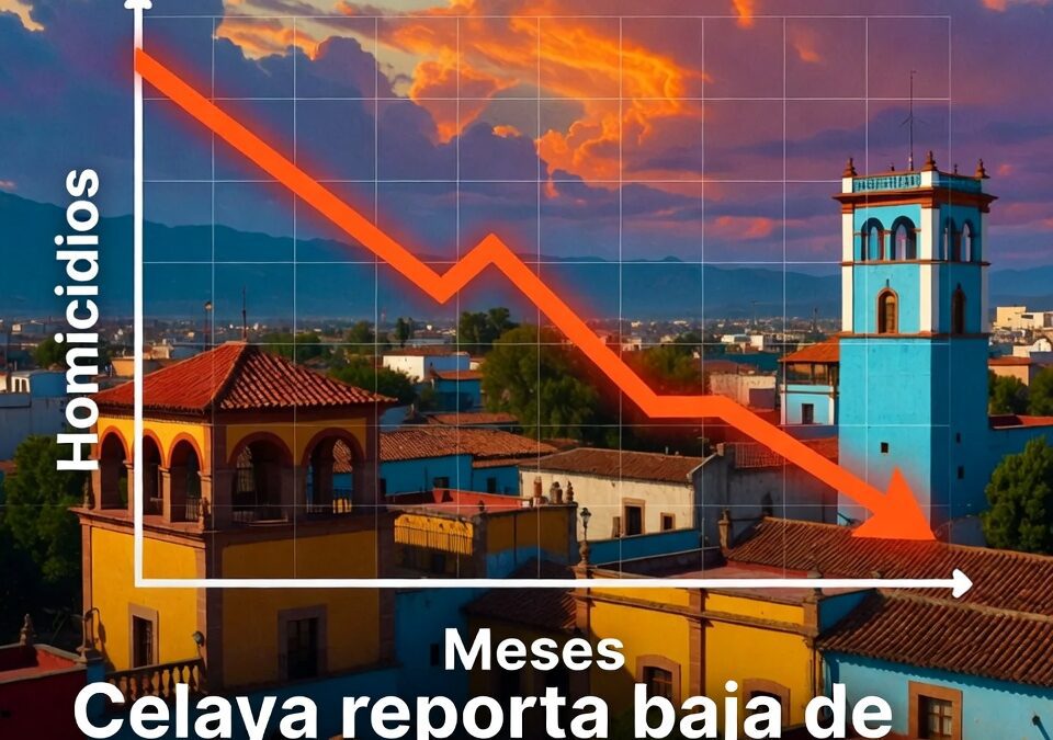 Celaya reporta baja de homicidios y pide foco