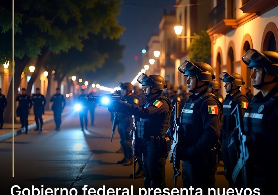 Gobierno federal presenta nuevos resultados de la estrategia de seguridad