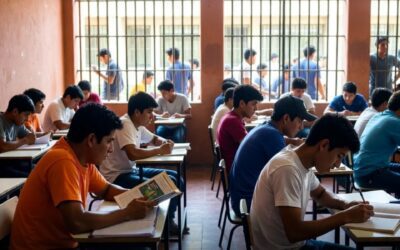 115 jóvenes bajo reinserción: el aula como salida real