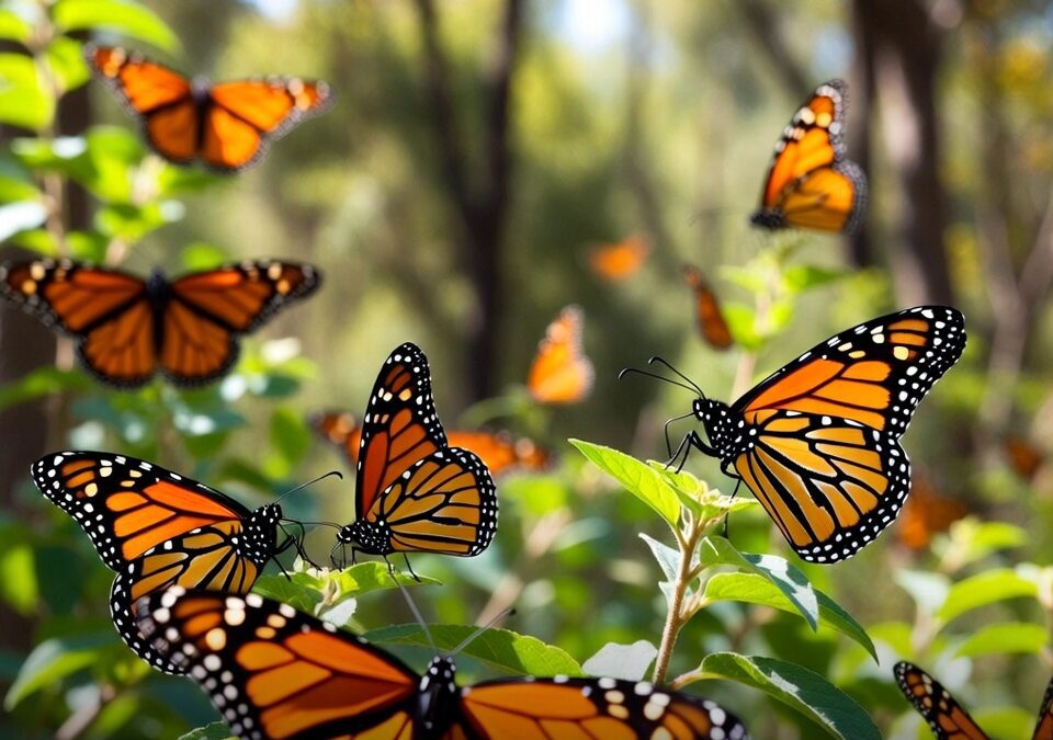 Repunte de avistamientos de mariposa monarca en Guanajuato