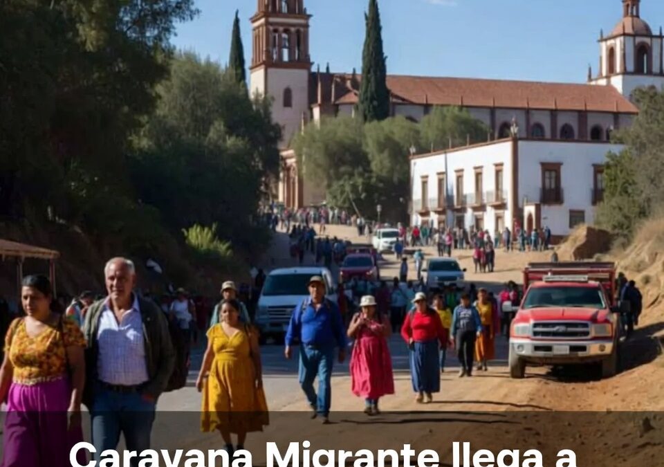 Caravana Migrante llega a Guanajuato en temporada alta