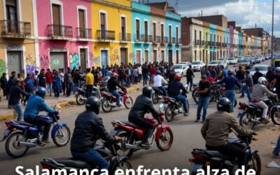 Salamanca enfrenta alza de robo de motocicletas