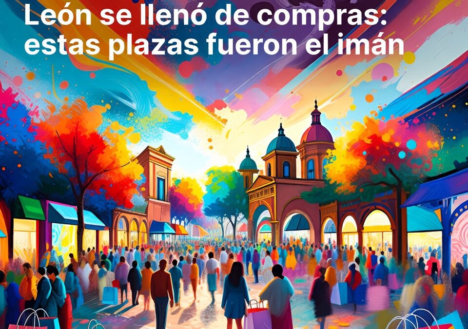 León se llenó de compras: estas plazas fueron el imán