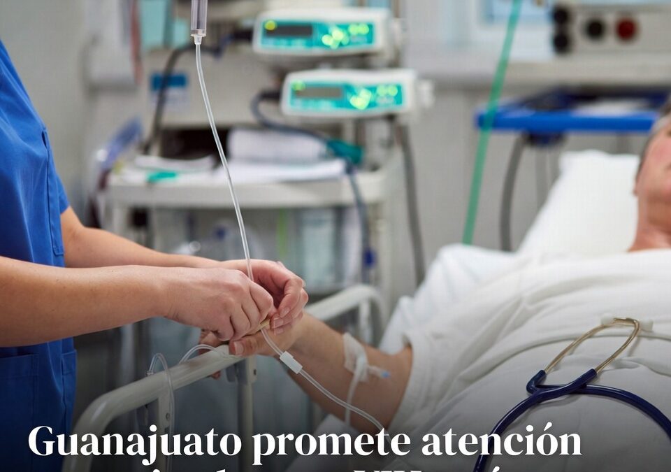 Guanajuato promete atención garantizada para VIH y cáncer en 2025 y 2026