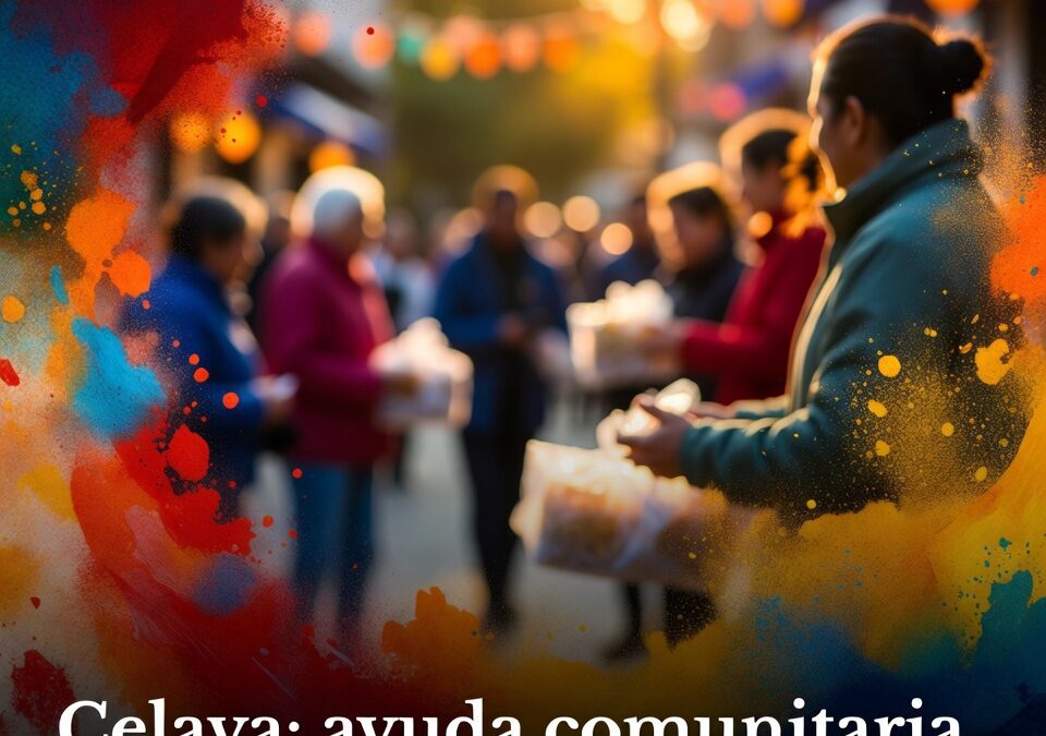 Celaya: ayuda comunitaria sale a las calles en Navidad