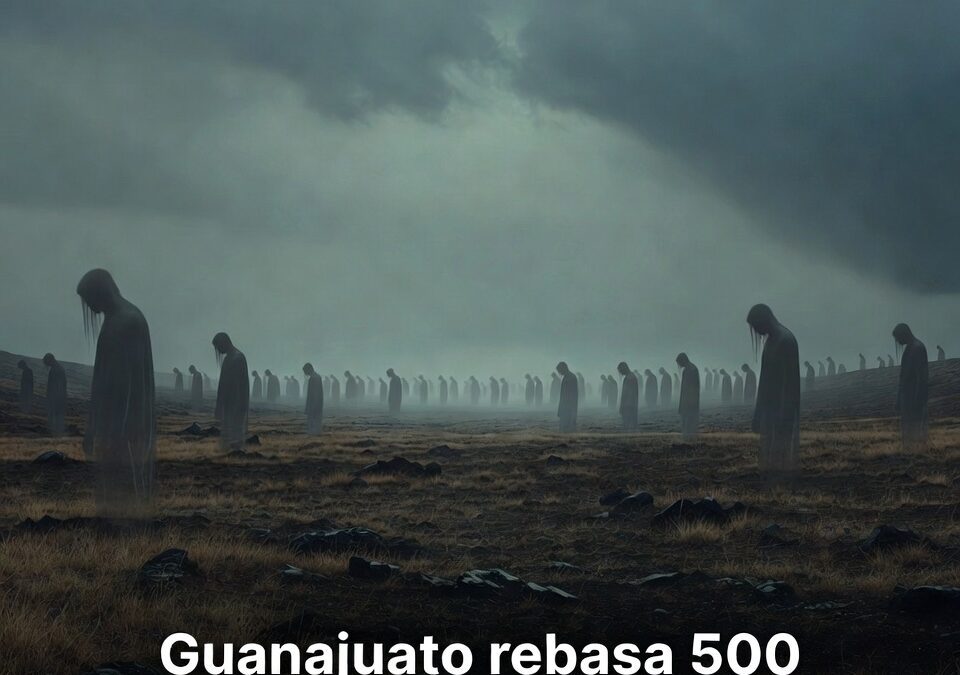 Guanajuato rebasa 500 desapariciones en 2025