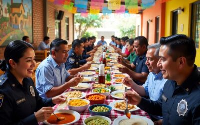 Celaya abre comedor policial y cambia esquema de alimentos