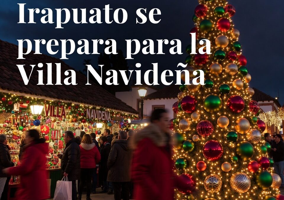 Irapuato se prepara para la Villa Navideña