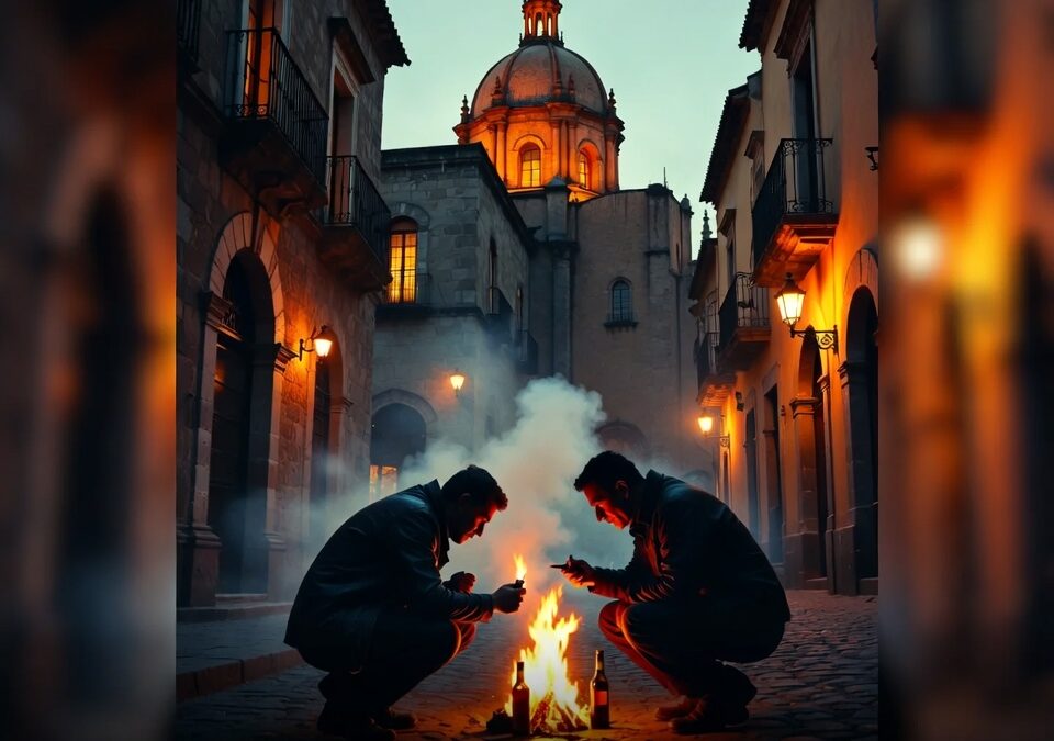 Guanajuato vigila el Centro Histórico por incendios provocados