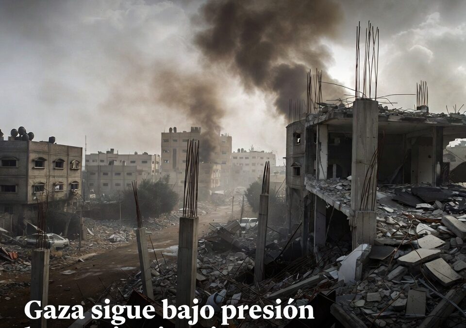 Gaza sigue bajo presión humanitaria mientras crece la tensión regional