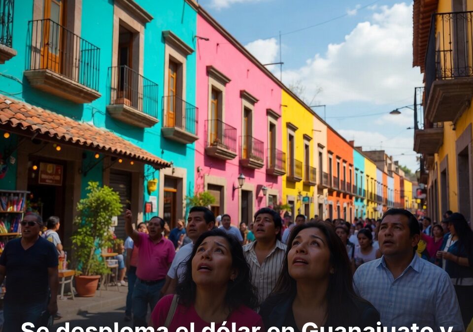 Se desploma el dólar en Guanajuato y se reacomodan planes de fin de año