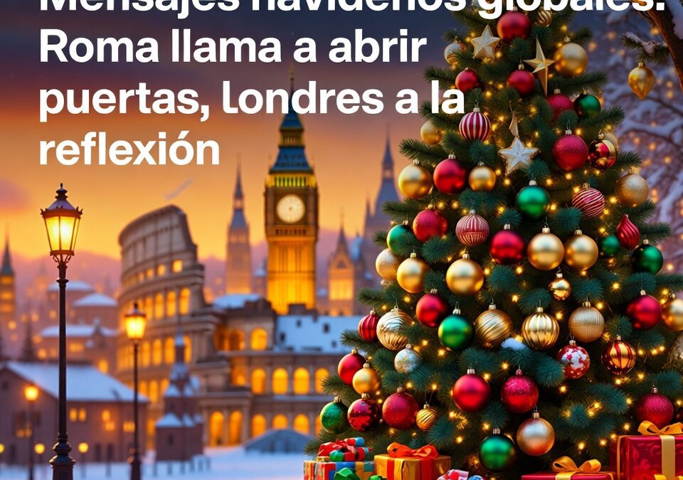 Mensajes navideños globales: Roma llama a abrir puertas, Londres a la reflexión