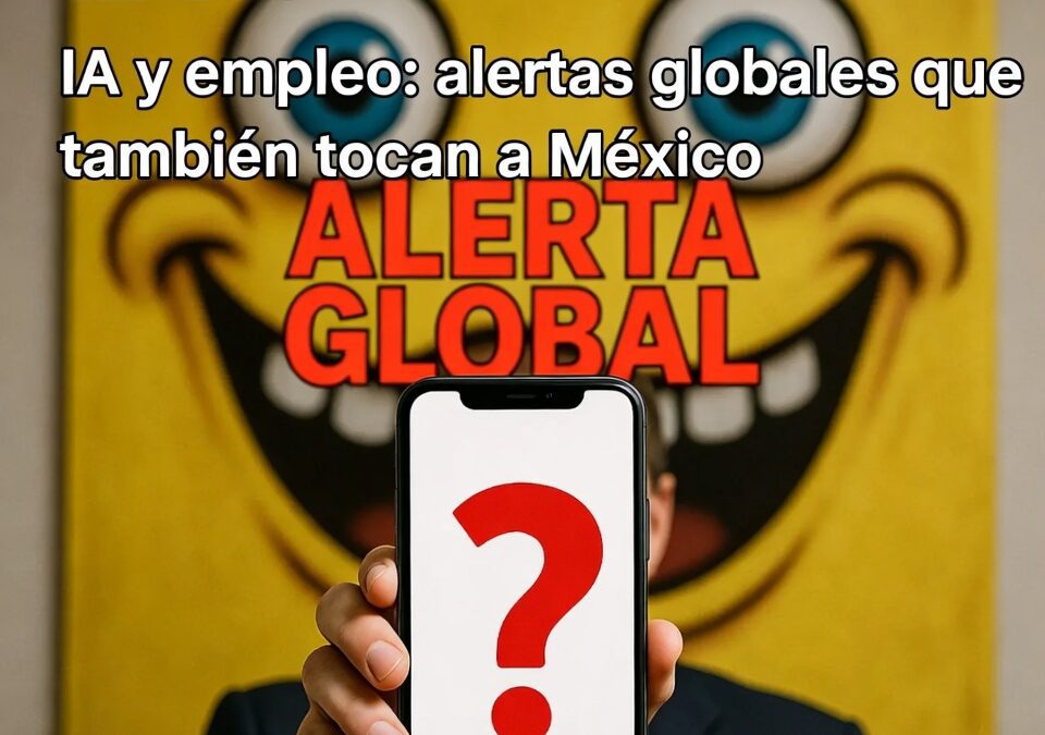 IA y empleo: alertas globales que también tocan a México