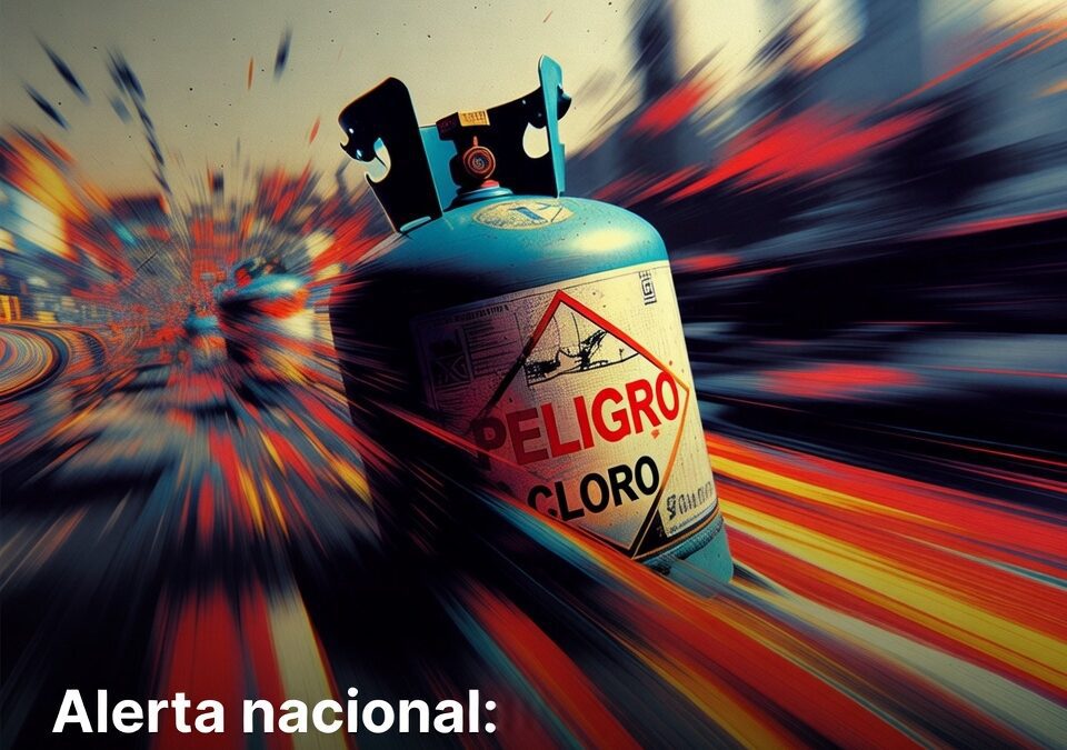 Alerta nacional: roban cilindro de cloro, no lo toques