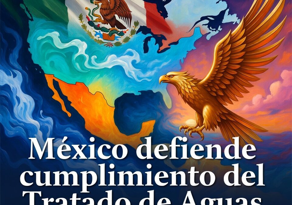 México defiende cumplimiento del Tratado de Aguas con Estados Unidos