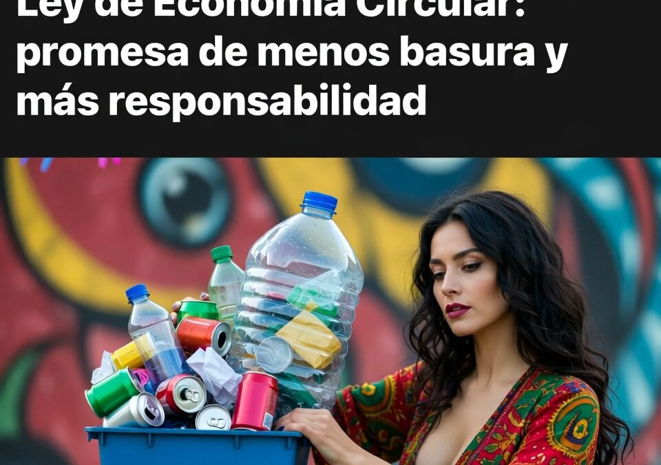 Ley de Economía Circular: promesa de menos basura y más responsabilidad