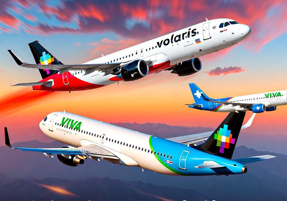 Volaris y Viva exploran fusión y agitan el tablero aéreo