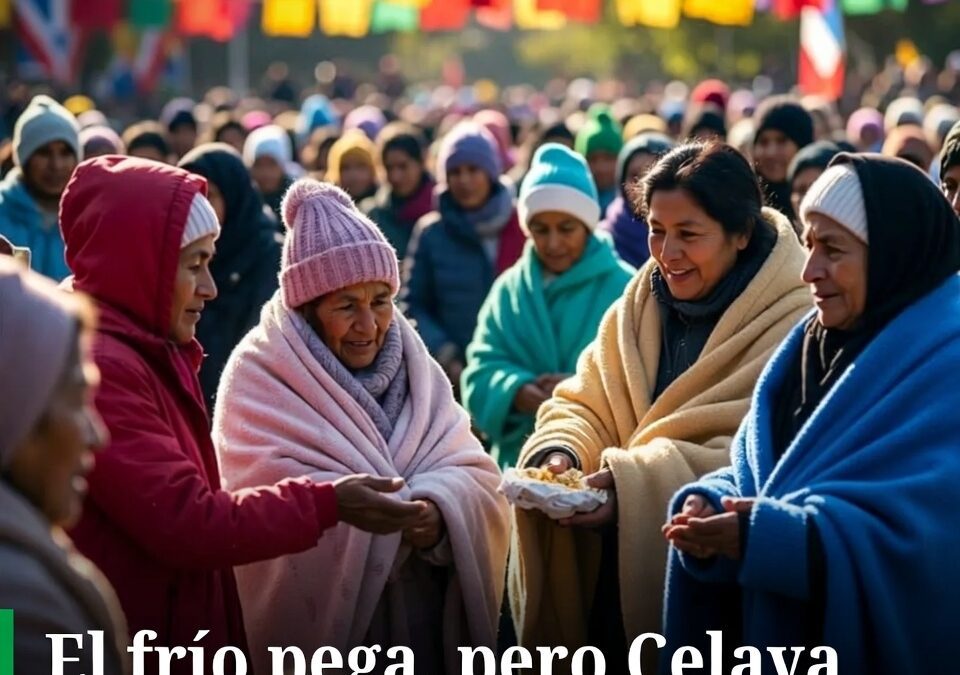 El frío pega, pero Celaya ya movió cobijas y apoyos