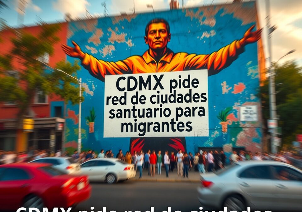 CDMX pide red de ciudades santuario para migrantes