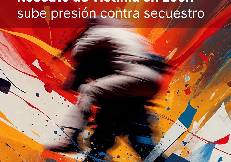 Rescate de víctima en León sube presión contra secuestro