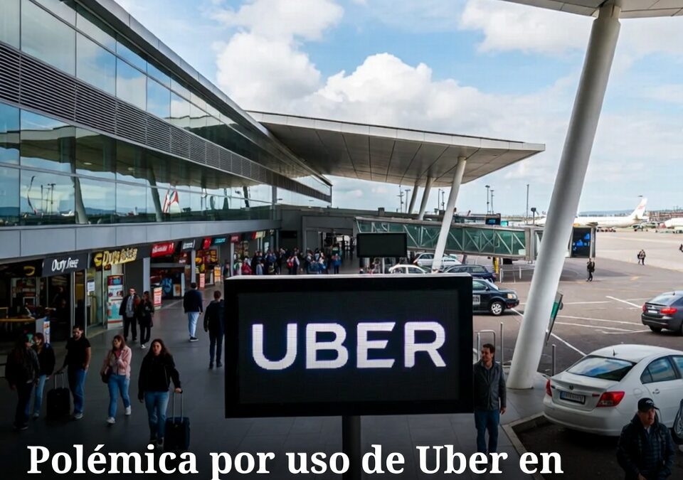 Polémica por uso de Uber en aeropuertos reaviva discusión sobre movilidad y regulación