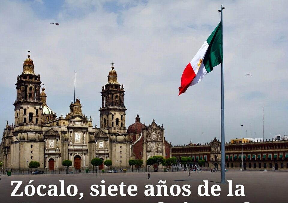 Zócalo, siete años de la 4T y promesa de jornada laboral de 40 horas