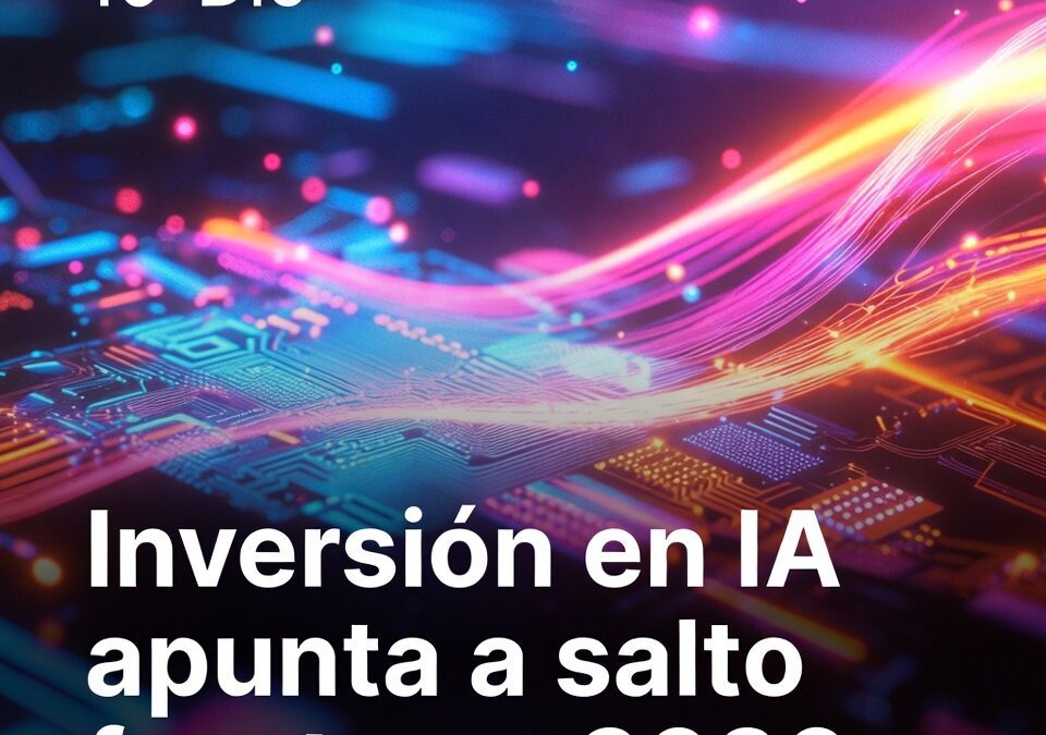 Inversión en IA apunta a salto fuerte en 2026