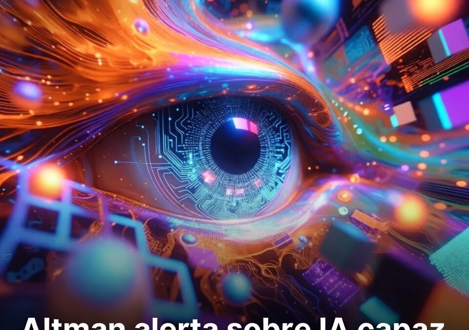 Altman alerta sobre IA capaz de hacer cualquier tarea