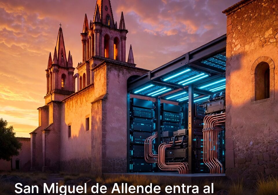 San Miguel de Allende entra al mapa de centros de datos en México