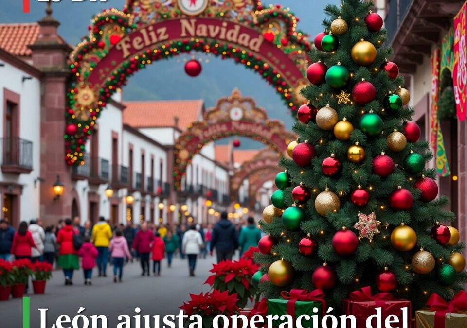 León ajusta operación del SIT Oruga en Navidad