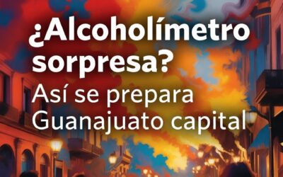 ¿Alcoholímetro sorpresa? Así se prepara Guanajuato capital