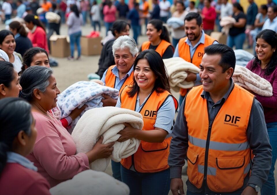 DIF Guanajuato reparte cobijas en 46 municipios