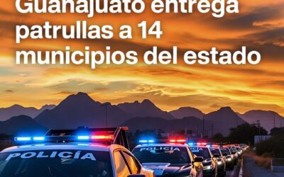 Guanajuato entrega patrullas a 14 municipios del estado