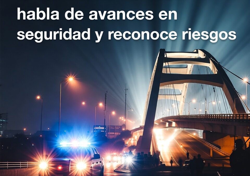 Omar García Harfuch habla de avances en seguridad y reconoce riesgos