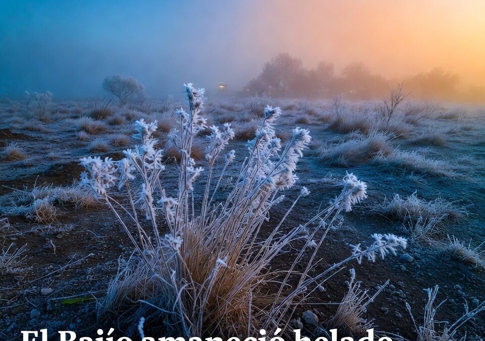 El Bajío amaneció helado, ¿qué viene para Guanajuato?