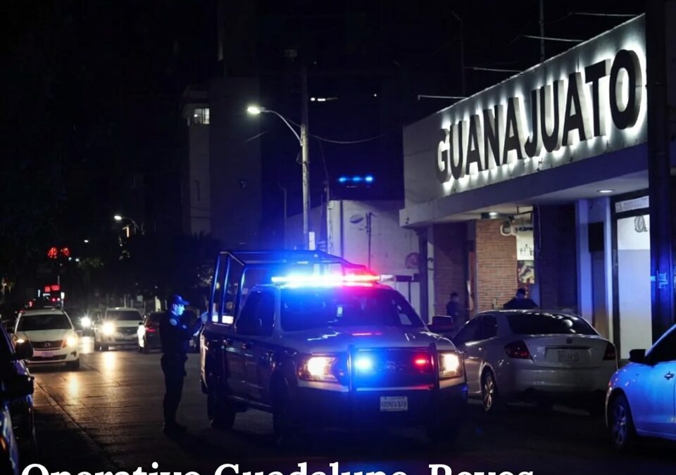 Operativo Guadalupe-Reyes refuerza vigilancia en Guanajuato