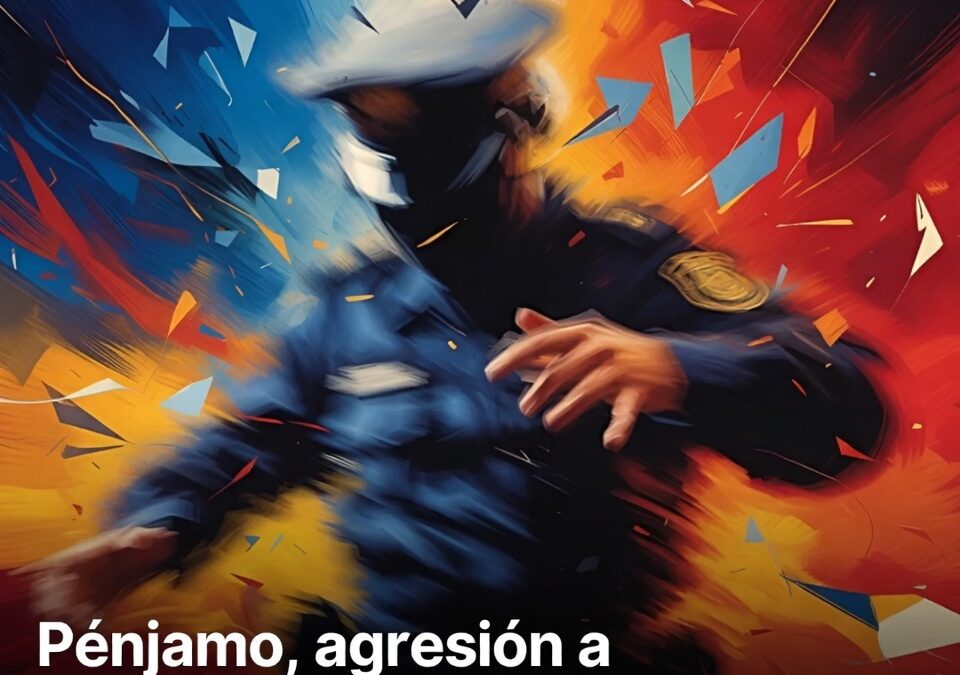Pénjamo, agresión a un policía en plena atención doméstica