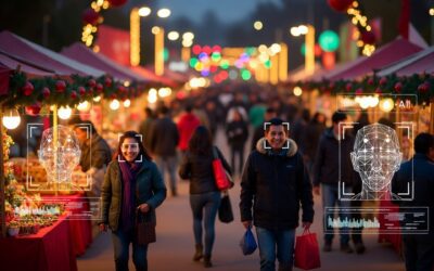 Celaya prueba reconocimiento facial en la Feria de Navidad con enfoque de seguridad familiar
