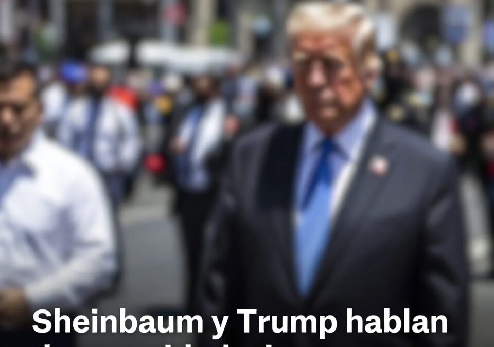 Sheinbaum y Trump hablan de seguridad, sin tropas