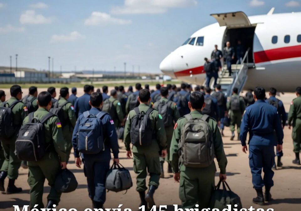 México envía 145 brigadistas a Chile: así operarán